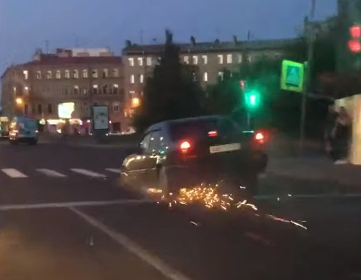 Кадр из видео «Дорожного инспектора» в YouTube
